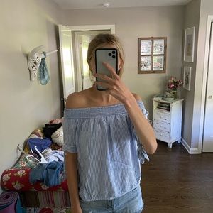 Off the shoulder top